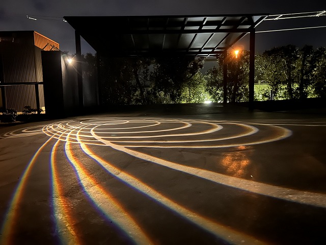 ホテルの自然景観を演出するライティング　合同会社 庭づくりねむのき　千葉県南房総市 atsumaro様 Spectacular garden lighting by lighting professionals. Enjoy a dramatic, romantic, even mysterious scene comparing to a day time.